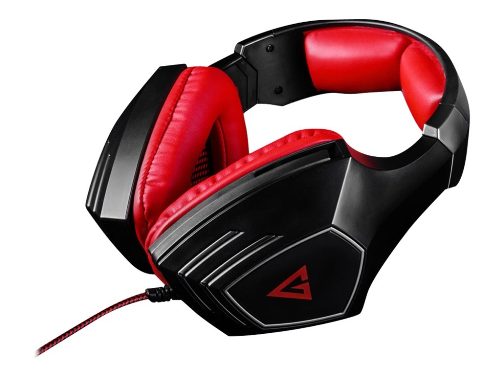Modecom Mc-831 Rage, Kopfhörer, Kopfband, Gaming, Schwarz, Rot, Binaural, Scr-Steuereinheit