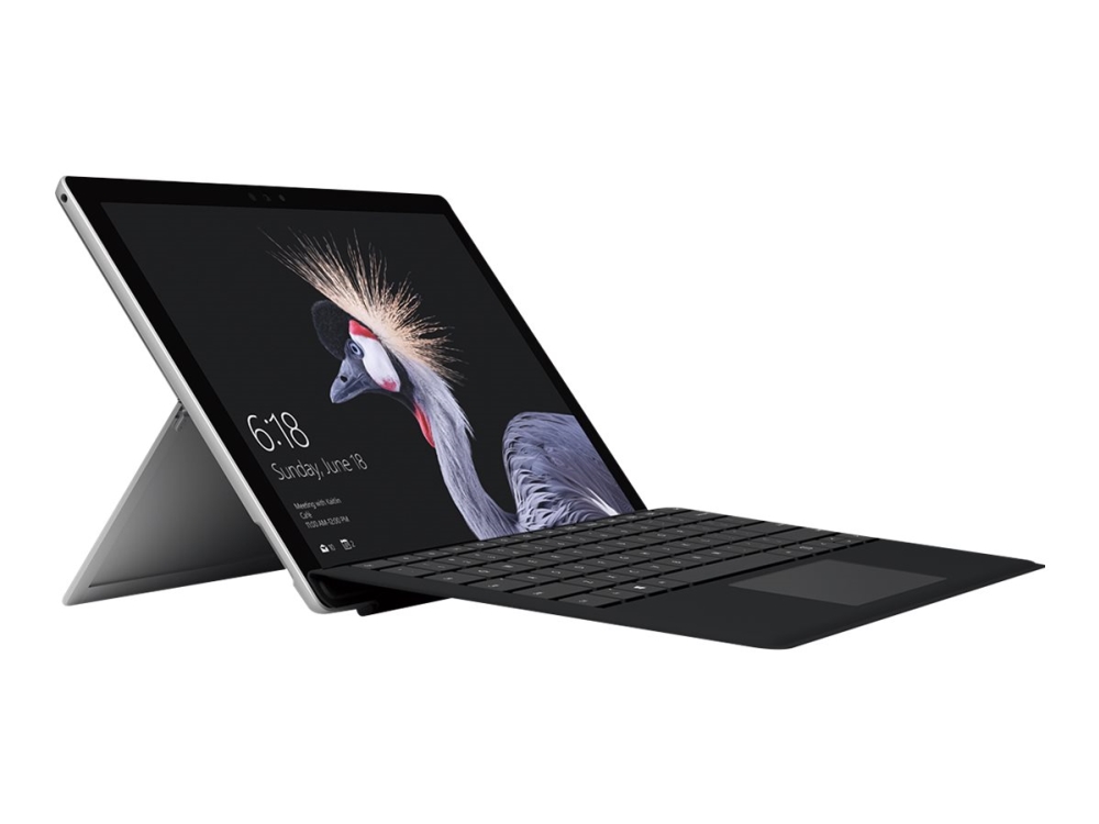 Microsoft Surface Go Type Cover - keyboard - with trackpad accelerometer - UK - black Input Device - Tastatur - Engelsk - UK - Sort