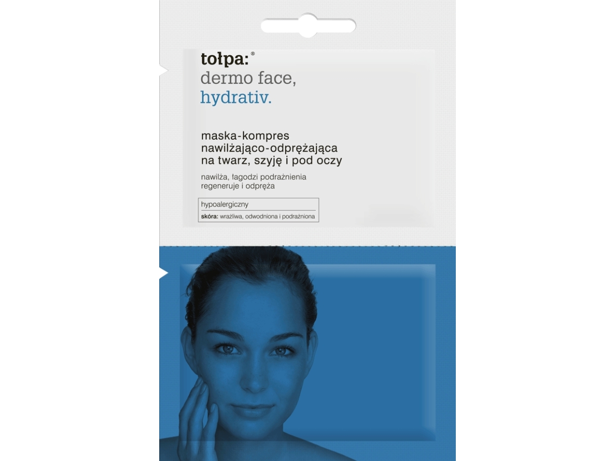 Tolpa Derma Face Hydrating Moisture Mask-Compress 2X6ml