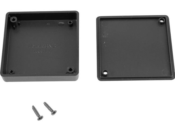 Hammond Electronics Universalkabinet 60 X 60 X 15 Abs Sort 1 Stk