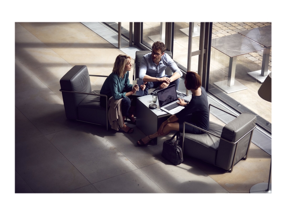 EPOS EXPAND SP 20 - Smart højttalertelefon - kablet - USB, 3,5 mm jackstik - sort, sølv - Certified for Skype for Business
