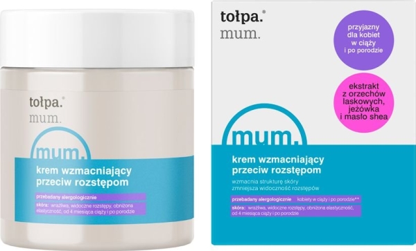 Tolpa Mum. Strengthening Cream Against Stretch Marks 250 Ml