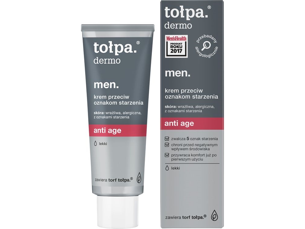 Tolpa Dermo Men. Anti Age, Anti-Ageing Creme Light 40Ml