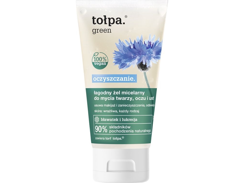 Tolpa Gentle Micellar Gel Til Ansigtsrensning 150 Ml