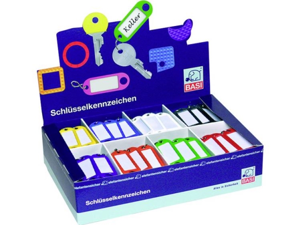 Basi Keychain 8510-9010 8-Farbig 200 Stück 1 Set
