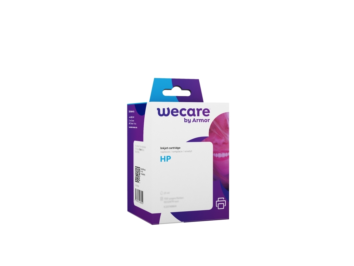 Blækpatron WECARE K20648W4, 480 sider, Cyan/Magenta/Gul
