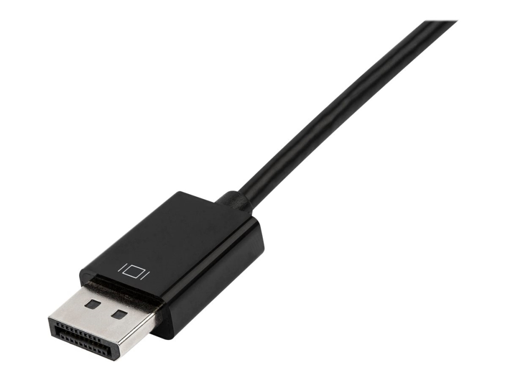 StarTech.com A/V-reseadapter: 3-i-1 DisplayPort till VGA-, DVI- eller HDMI-konverterare - Videokort - DisplayPort hane till HD-15 (VGA), DVI-D, HDMI hona - 26.6 m - svart - aktiv, 1920 x 1200 (WUXGA) stöd | Datortillbehör - Kablar & adaptrar - Adaptrar | GameStuff