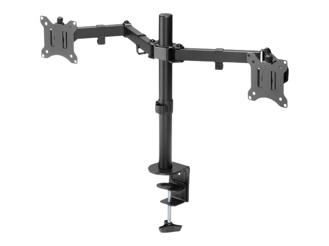 Digitus Dual Monitorhalterung, 2X 32", 2X 8 Kg, Klemme, 8 Kg, 38,1 Cm (15"), 81,3 Cm (32"), 100 X 100 Mm, Schwarz
