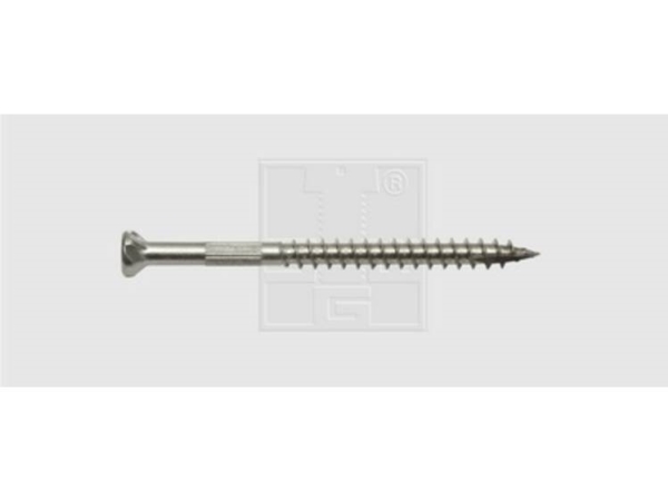 Swg 16714550015 Forsænkede Træskruer 4.5 Mm 50 Mm T-Profil Rustfrit Stål A2 150 Stk