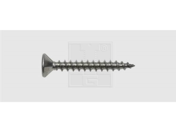 Swg 18343010 Spånpladeskruer 4 Mm 30 Mm Indvendig Multitand Rustfrit Stål A2 200 Stk