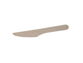 Messer 165 Mm Unbehandeltes Holz, 100 Stück/Stück - (100 Stück)