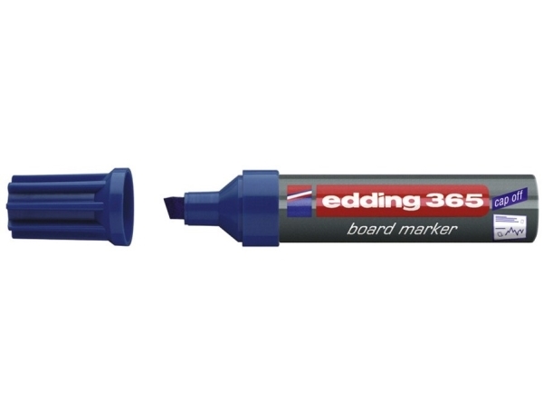 Edding 365 Board - Markør - For Plade - Blå - Pigmentblæk - 2-7 Mm
