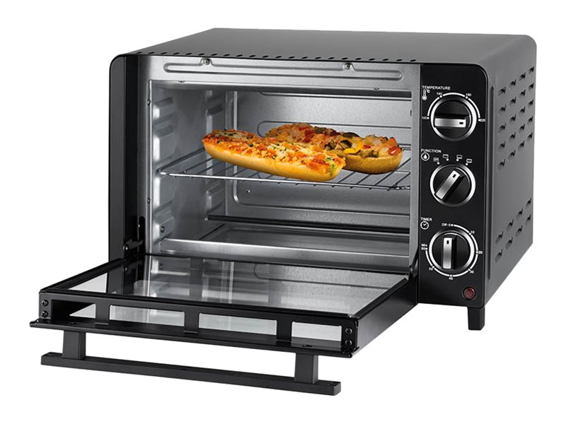 UNOLD 68875 Allround - Elspis - 18 liter - 1.2 kW - svart | Vitvaror - Ugnar - Miniugnar | GameStuff