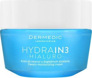 Dermedic Gesichtscreme Hydrain 3 Hialuro Feuchtigkeitsspendend 50G