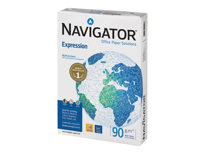 Navigator 5602024005037, Universaali, A3 (297x420 mm), 500 arkkia, 90 g/m², Valkoinen, 115 µm