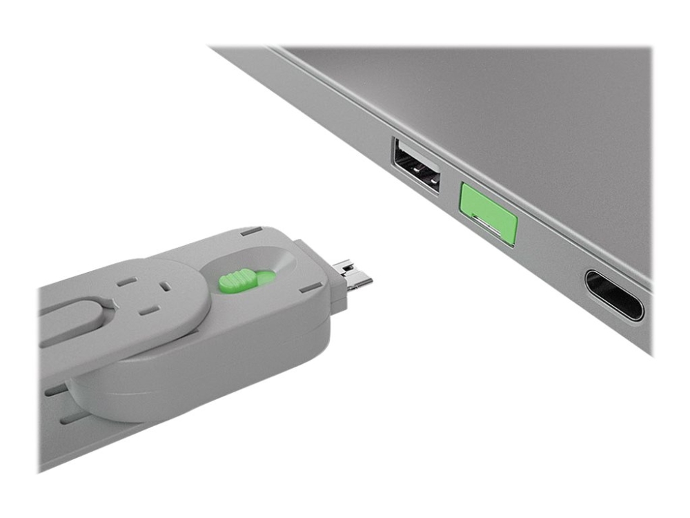Lindy USB Port Blocker - USB port blokker - grøn