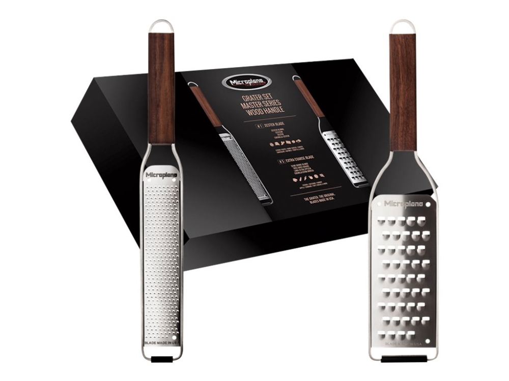 Microplane Master rivejernssæt 2 dele Stainless Steel