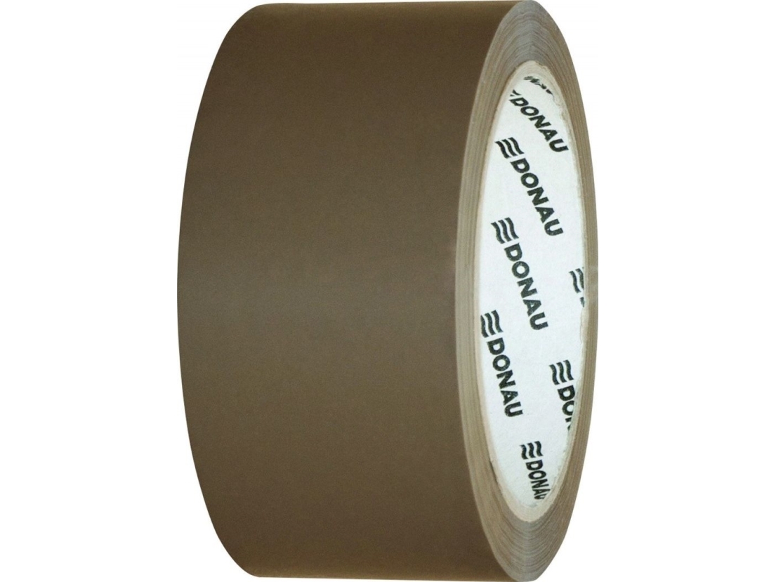 PBS Connect Taśma pakowa brązowa Donau, Solvet 48mmx60m