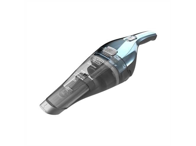 Black & Decker Nvc220wbc, Dry, 866 L/Min, Poseløs, Blå, Krom, 0,385 L, Batteri