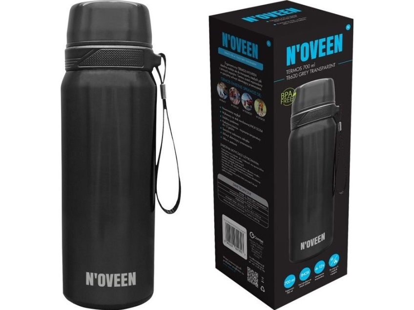 Noveen Tb620 Termo Butelis 700 Ml Pilkas