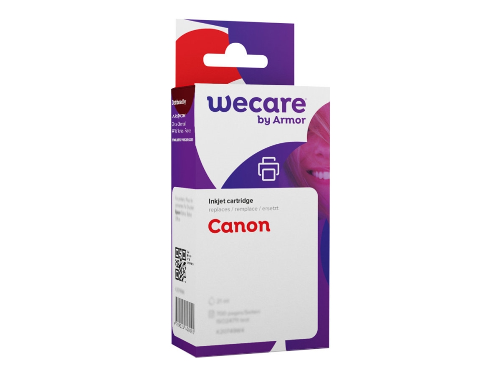 Wecare i/jet kompatibel canon 8286b001 sort