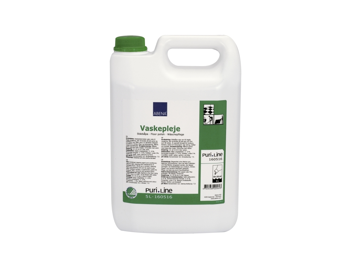 Vaskepleje Puri-Line 5L U/Voks M/Farve & Parfume - (5 Liter Pr. Stk. X 2 )