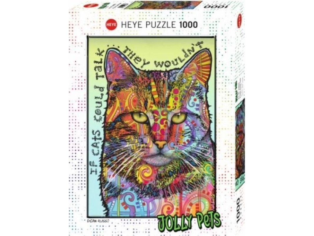 Puzzle 1000 Teile If Cats Could Talk