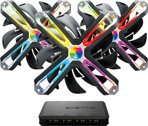 ZALMAN ZM-SF120 3-pack with Z-Sync | Datortillbehör - Kablar & adaptrar - Datakablar | GameStuff