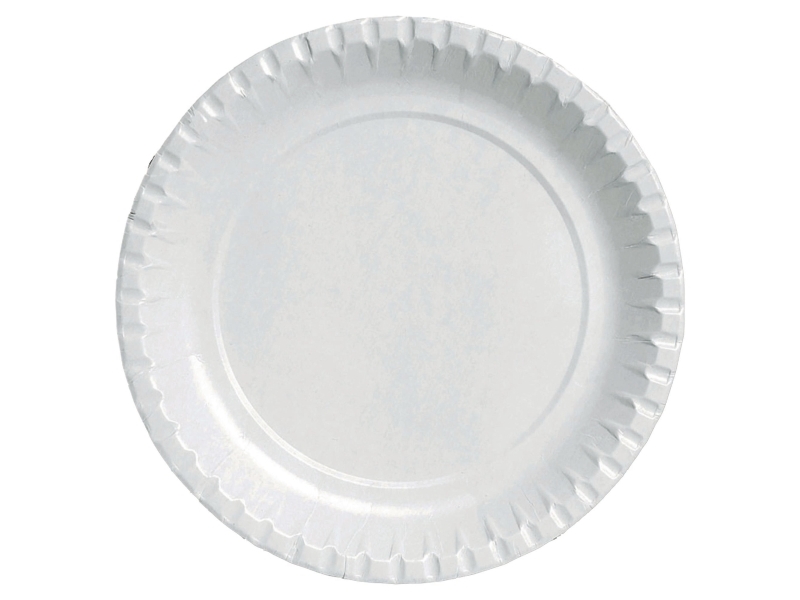 Plattor BioPak, belagd kartong, Ø 18 cm, påse med 100 st. | Catering - Matförpackning - Matförpackning | GameStuff