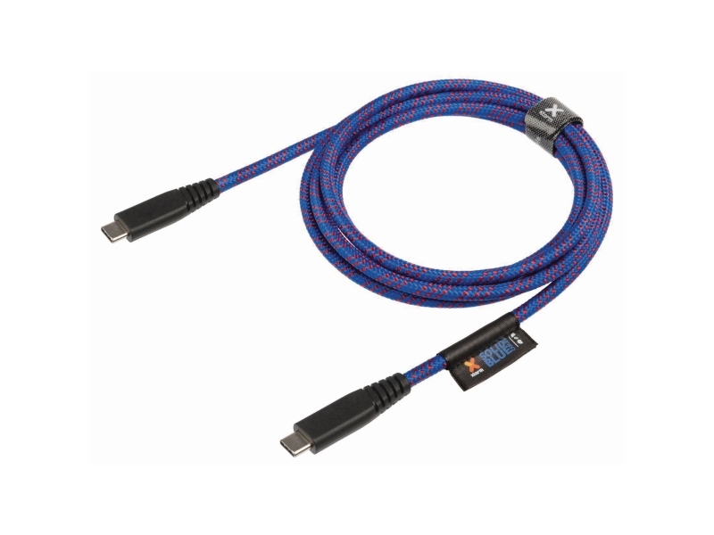 Kabel Xtorm Solid Blue, Usb-C Til Usb-C, Pd, 2 M