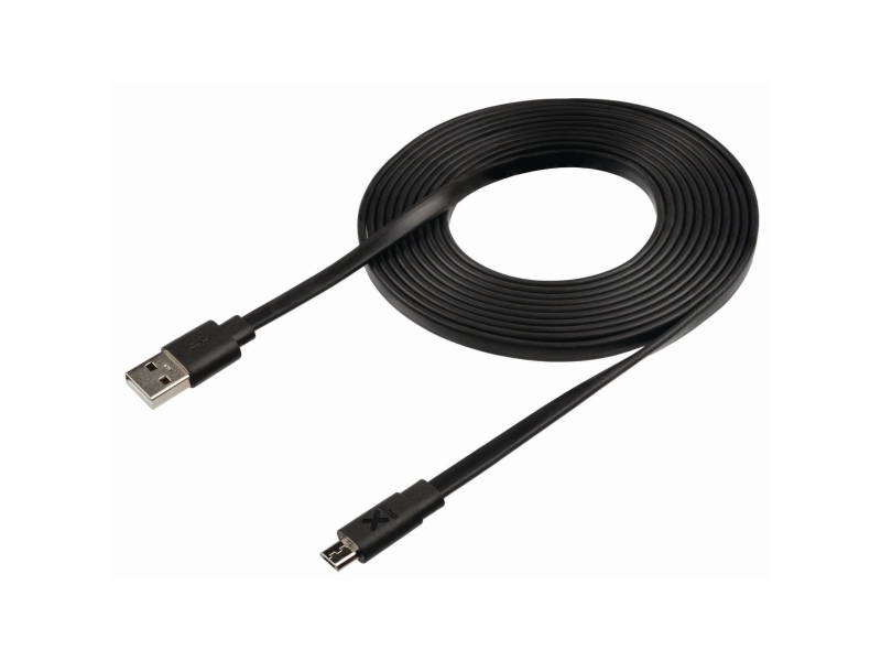 Kabel Xtorm, Micro Usb Til Usb-A, 3 M, Sort