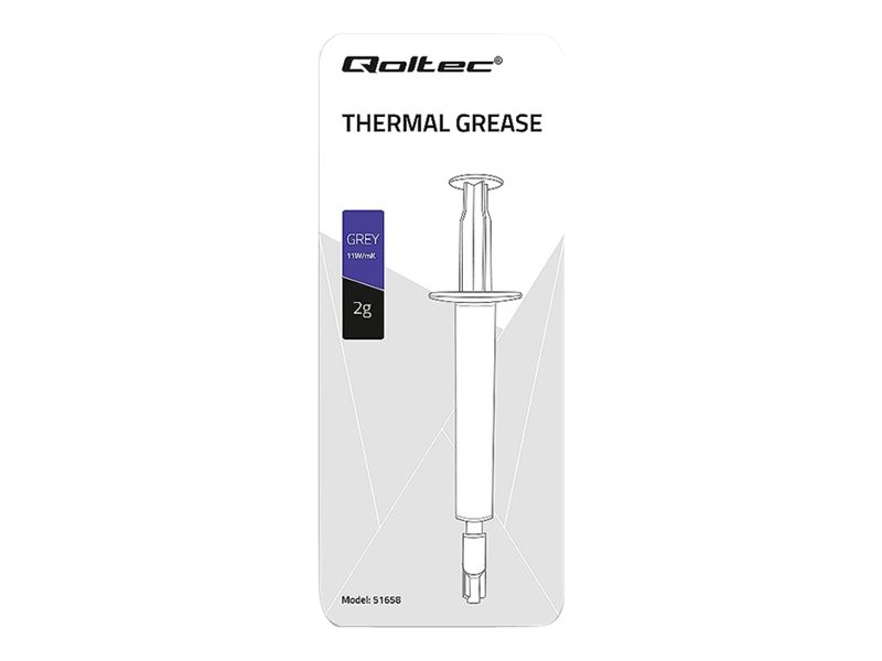 Qoltec 51658 - Termisk Paste - Grå