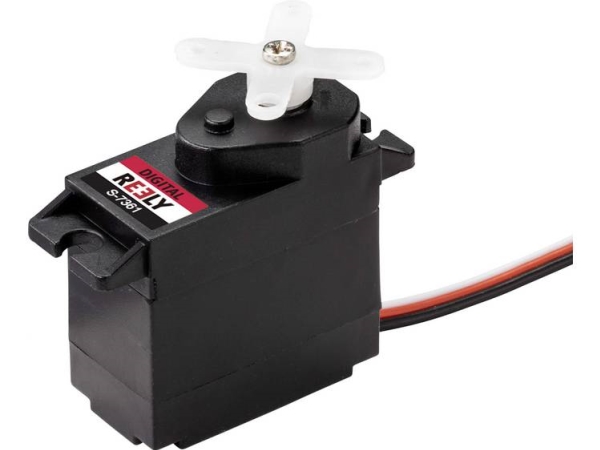 Reely Micro-Servo Digital-Servo Getriebe-Material: Kunststoff Stecksystem: Jr (S - 7361)