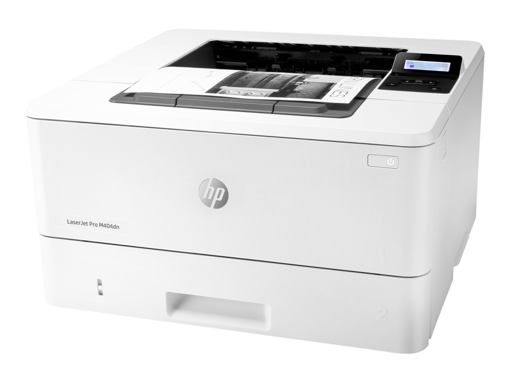 HP LaserJet Pro M404dn - Printer - S/H - Duplex - laser - A4/Legal - 4800 x 600 dpi - op til 38 spm - kapacitet: 350 ark - USB 2.0, Gigabit LAN, USB vært