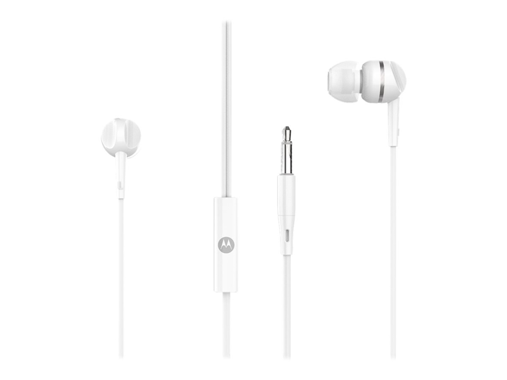 Motorola Headphones In-Ear Wired Pace 105, White