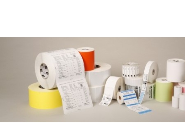 Zebra PolyO 3100T - Polyolefin - semi-skinnende - permanent klæbemiddel - satin hvid - 102 x 152 mm 3800 etikette(r) (4 rulle(r) x 950) etiketter - for Zebra 110, 140, 220, Z4Mplus, Z6MPlus, ZM400, ZM600  Xi Series 140, 170  Z Series ZM600