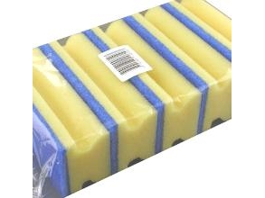 Skursvamp med handtag blå, 40 st x 5 st/krt | Rengöring - Avtorkning - Trasor och liknande - Svampar och skurprodukter | GameStuff