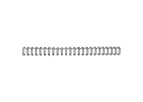 Wire indbindingsryg GBC 3:1 NO4 6 mm A5 Sort