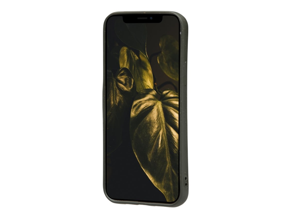 dbramante1928 Grenen - Bagsidecover til mobiltelefon - 100 % bionedbrydeligt plantebaseret materiale - mørk olivengrøn - 6.7 - for Apple iPhone 12 Pro Max