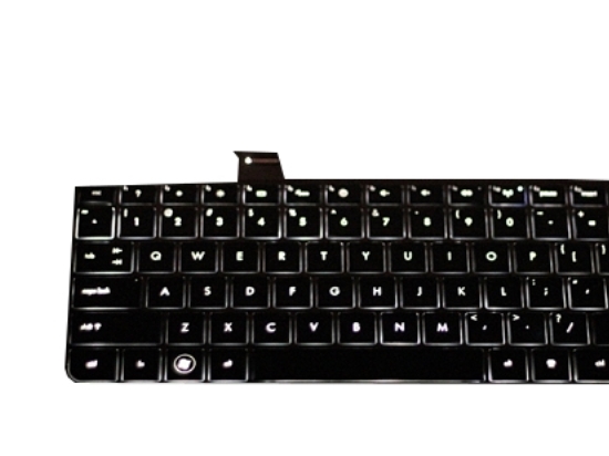 Hp - Tastatur - Bagbelyst - Sort - For Envy Laptop 4 Envy Sleekbook 4 Envy Touchsmart 4