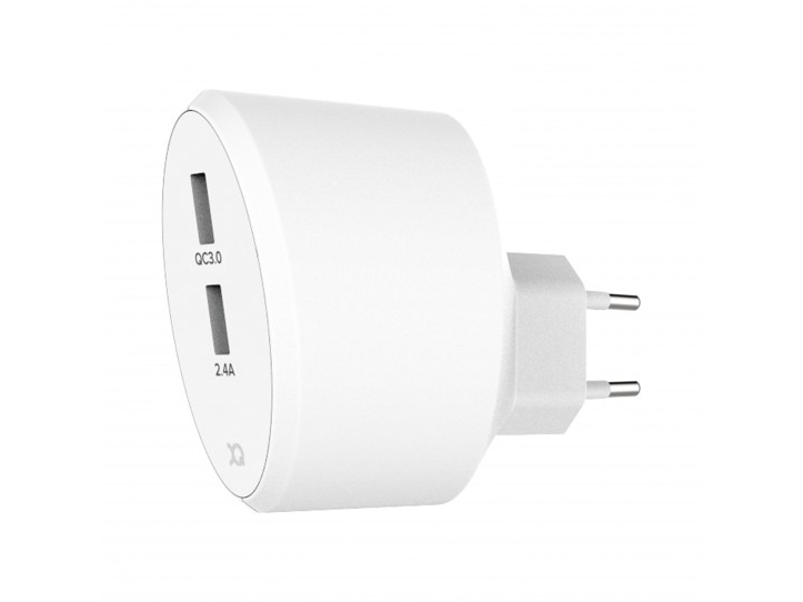 Xqisit 31540, Indendørs, Vekselstrøm, 12 V, Hvid