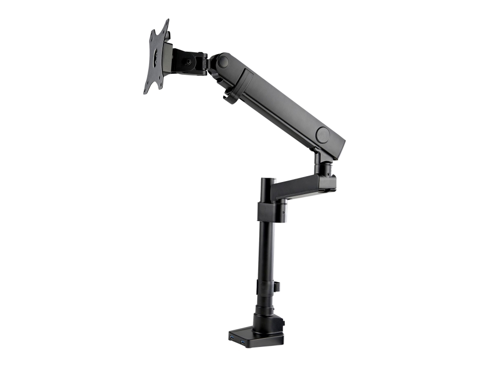 Startech.Com Schreibtisch-Monitorarm Mit 2X Usb 3.0-Anschlüssen - Monitorhalterung Mit Kabelmanagement Für Bis Zu 34 "Vesa-Display - Ergonomischer Ge