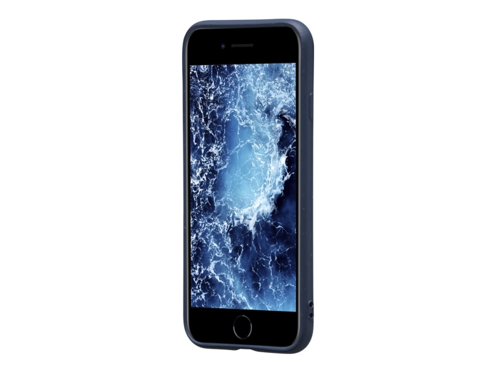 dbramante1928 Barcelona - Bagsidecover til mobiltelefon - 100 % bionedbrydeligt plantebaseret materiale - Oceanblå - for Apple iPhone 7, 8, SE (2. generation)