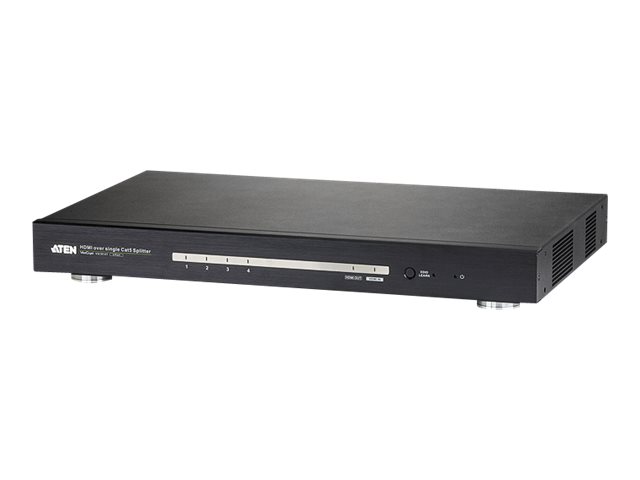 ATEN VS1814T HDMI Over Single Cat 5 Splitter - Video/audio ekspander - HDMI - over CAT 5 - 4 porte - op til 100 m