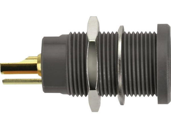 Schützinger Di Kbu 7992 L Au / Sw Kelvin-Indbygnings-Bøsning Sort 1 Stk