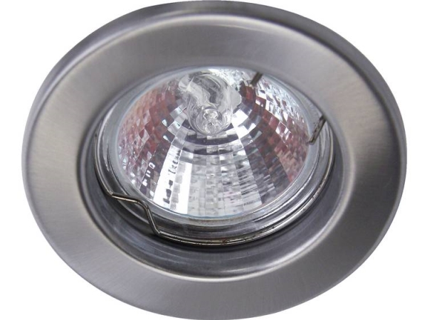 Heitronic 23550 Dl5701 Led-Einbauleuchte (Rgb) Gu5.3 35 W Edelstahl (Gebürstet)