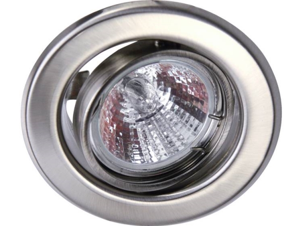 Heitronic 23552 Dl6801 Led-Einbauleuchte (Rgb) Gu5.3 35 W Edelstahl (Gebürstet)