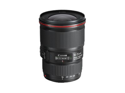 Canon EF - Vidvinkel zoom objektiv - 16 mm - 35 mm - f/4.0 L IS USM - Canon EF - for EOS 100, 1200, 6D, 70, 700, Kiss X6i, Kiss X7, Kiss X70, Kiss X7i, Rebel SL1, Rebel T5i