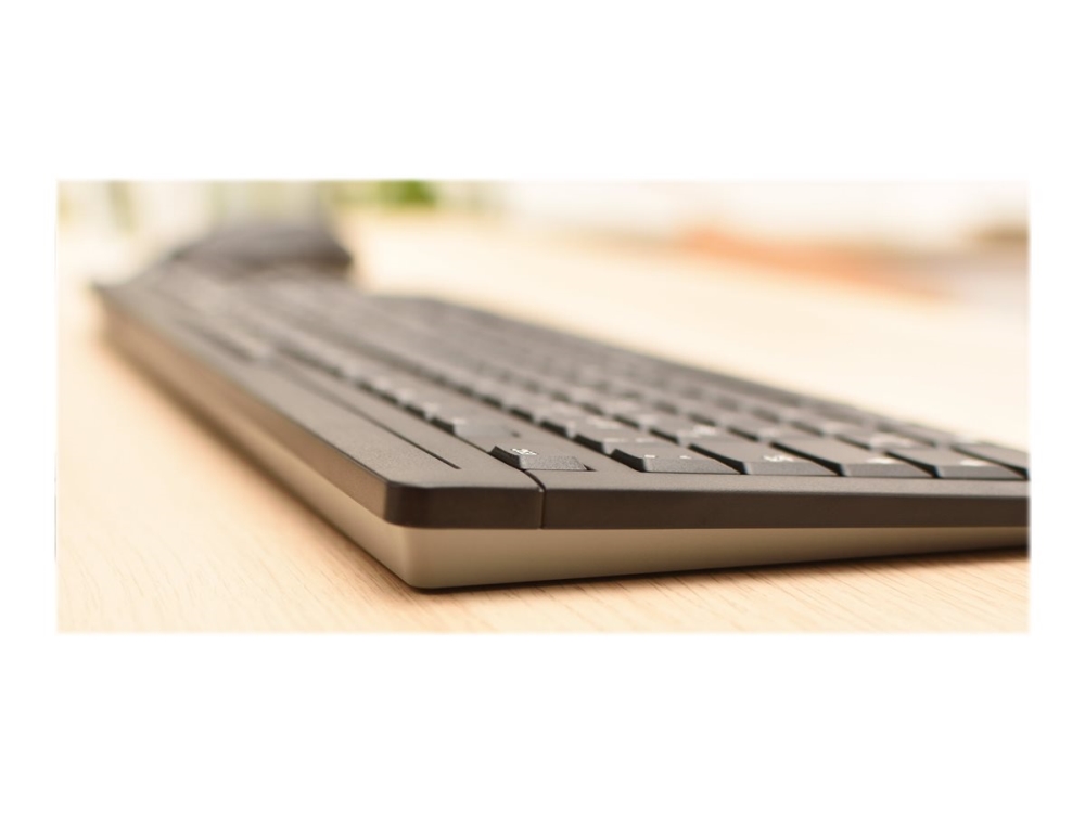 CHERRY STREAM DESKTOP - Sats med tangentbord och mus - trådlös - 2.4 GHz - brittisk - tangentbrytare: CHERRY SX - svart | Datortillbehör - Möss & Tangentbord - Tangentbord | GameStuff