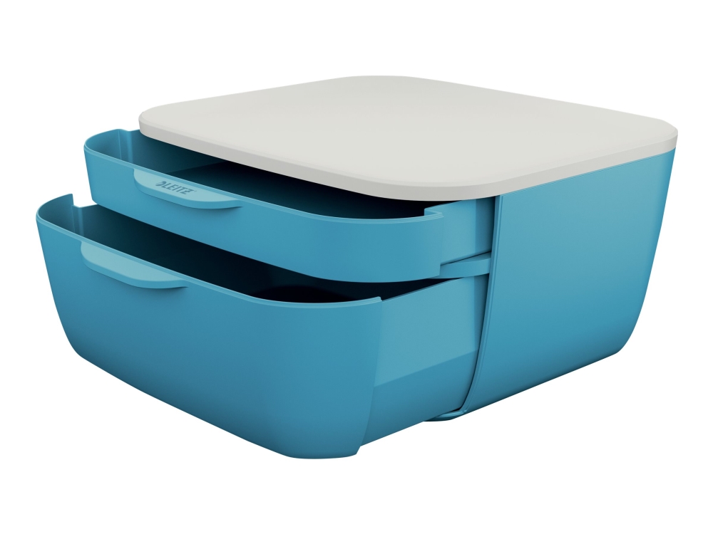 Skuffekabinet Leitz Cosy blå | Arkivering - Arkiv box/mappar - Förvaringslåda | GameStuff